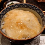 伊達の牛たん本舗 仙台駅地階　エスパル店 - とろろをかけました！