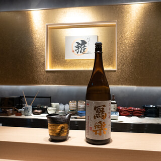 新鮮で旬な食材に合わせた大将おすすめドリンクペアリング