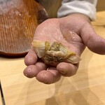 寿司処 しん - 煮蛤【握り】