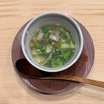 寿司処 しん - 春野菜の茶碗蒸し