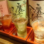 あまえんぼう - こだわりの地酒をはじめ、ドリンクも充実の品揃え♪梅酒も常時十数種類ご用意！