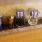 中華そば　くるま - 卓上調味料