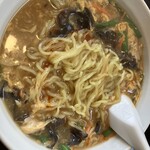 満山紅 - 酸辣湯麺650円、大盛100円