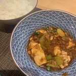 天満天神飯店 - 麻婆豆腐にはご飯がマスト！