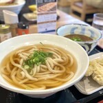 Udon Goya - ・選べる定食 1,000円/税込
                      (かけうどん + とり天 + miniカレー丼)