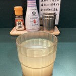Sobakiri hachidai - お水では無く蕎麦湯を。