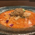 ニユートーキヨー 華琳 - 牛極担々麺(汁あり) 1,200円