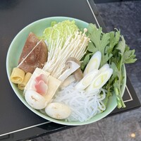 モリタ屋 東京丸の内店 - ランチ　しゃぶしゃぶ竹コース　野菜2人前