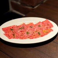 焼肉 じゅん - 赤身ユッケのカルパッチョ