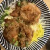 トリム NATURAL WINE IZAKAYA - おろし投下後のタレカツ丼。写真撮る前に入れてしまった…。