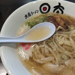 大泉ラーメン 日太 - クリアなスープ、スッキリしたスープ、日本人ならみんな好きなスープじゃないでしょうか？