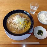 みそら - 味噌ラーメン　ライスセット