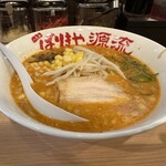 ばりきや源流 - 【2024.3.22(金)】辛みそとん（並盛・100g・硬さ普通）1,130円