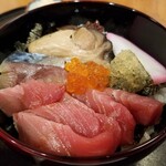 Kappou Yoshino - 海鮮丼。