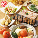 Toritetsu - 宴会：おつまみ充実！定番串と選べる絶品鍋コース