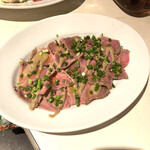 Green onion roast beef