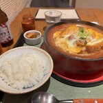 田むら銀かつ亭 - 豆腐カツ煮定食