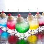 tag cafe - ７色クリームソーダ