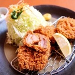 とん兵衛 - とろとろ角煮かつ＆ヒレかつ