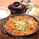 とん兵衛 - 豚キムチ鍋定食