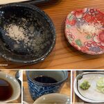 蕎麦や 石はら - フルールドセル,藻塩と調味料,お昼の蕎麦膳2,480円,蕎麦や石はら(安城市)TMGP撮影,