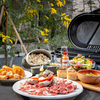 キッズ料金あり、準備や片付けは不要！みんなで楽しめるBBQ