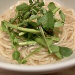 日本料理FUJI - 魚介出汁ラーメン・クレソンのせ