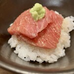 日本料理FUJI - 焼津で揚がった、150kgの本鮪の漬け・ご飯