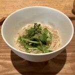 日本料理FUJI - 魚介出汁ラーメン・クレソンのせ