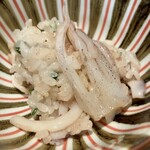 日本料理FUJI - シンドウイカと芹のご飯