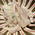 日本料理FUJI - シンドウイカと芹のご飯