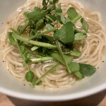 日本料理FUJI - 魚介出汁ラーメン・クレソンのせ