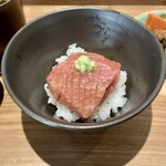 日本料理FUJI - 焼津で揚がった、150kgの本鮪の漬け・ご飯