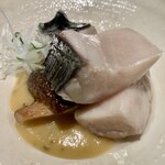 日本料理FUJI - (蒸物)鰆と玉取茸