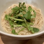 日本料理FUJI - 魚介出汁ラーメン・クレソンのせ