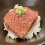 日本料理FUJI - 焼津で揚がった、150kgの本鮪の漬け・ご飯