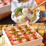 Mogiri Udon Aoba - 春のビュッフェは桜鯛みぞれ鍋に桜ちらし寿司