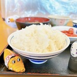 魚ばぁさんの食堂 おくどさん - 銀シャリ白米(小) 120円