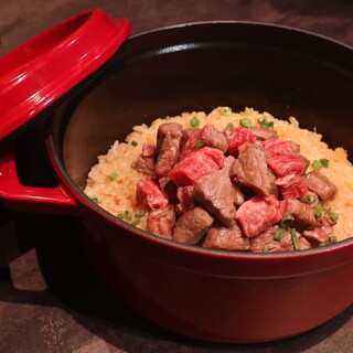 予約必須！！フィレの炊き込みご飯