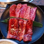 東京焼肉 平城苑 - 和牛カルビ＆ハラミセットアップ