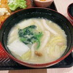 Ootoya Gohandokoro - お味噌汁※麦味噌に変更のアップ