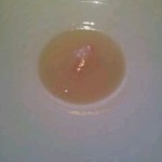 ラ ファミーユ モリナガ - ズワイガニ入り聖護院蕪のスープ