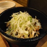 とり料理 鳥者 - 親子丼風石焼きビビンバ