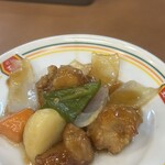 餃子の王将 宝ヶ池店 - 酢豚(ミニ)