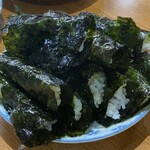 松よし - 韓国風の海苔巻き(裏メニュー)