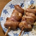 松よし - コブクロ串焼き(1本230円)