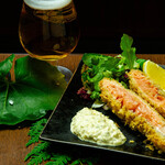 Rare cutlet of Sakura trout ~ served with homemade tartar sauce ~