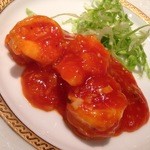 全聚徳 - エビチリうまーー！