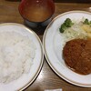 ホクエツ - 料理写真:メンチカツセット 1150円