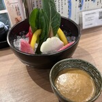 京出汁おでんと旬菜天ぷら 鳥居くぐり - 